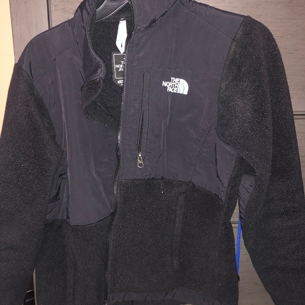 North face fleece zip up jacket